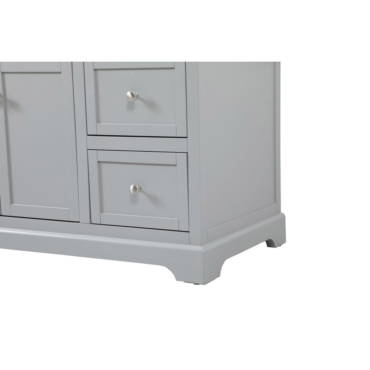 Franklin 42 X 22 X 35 inch Grey Bathroom Vanity Cabinet