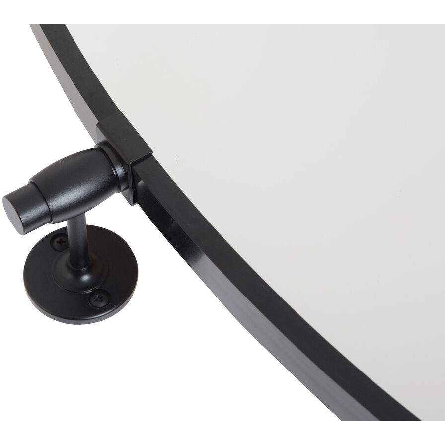 Everly 32 X 21 inch Black Mirror