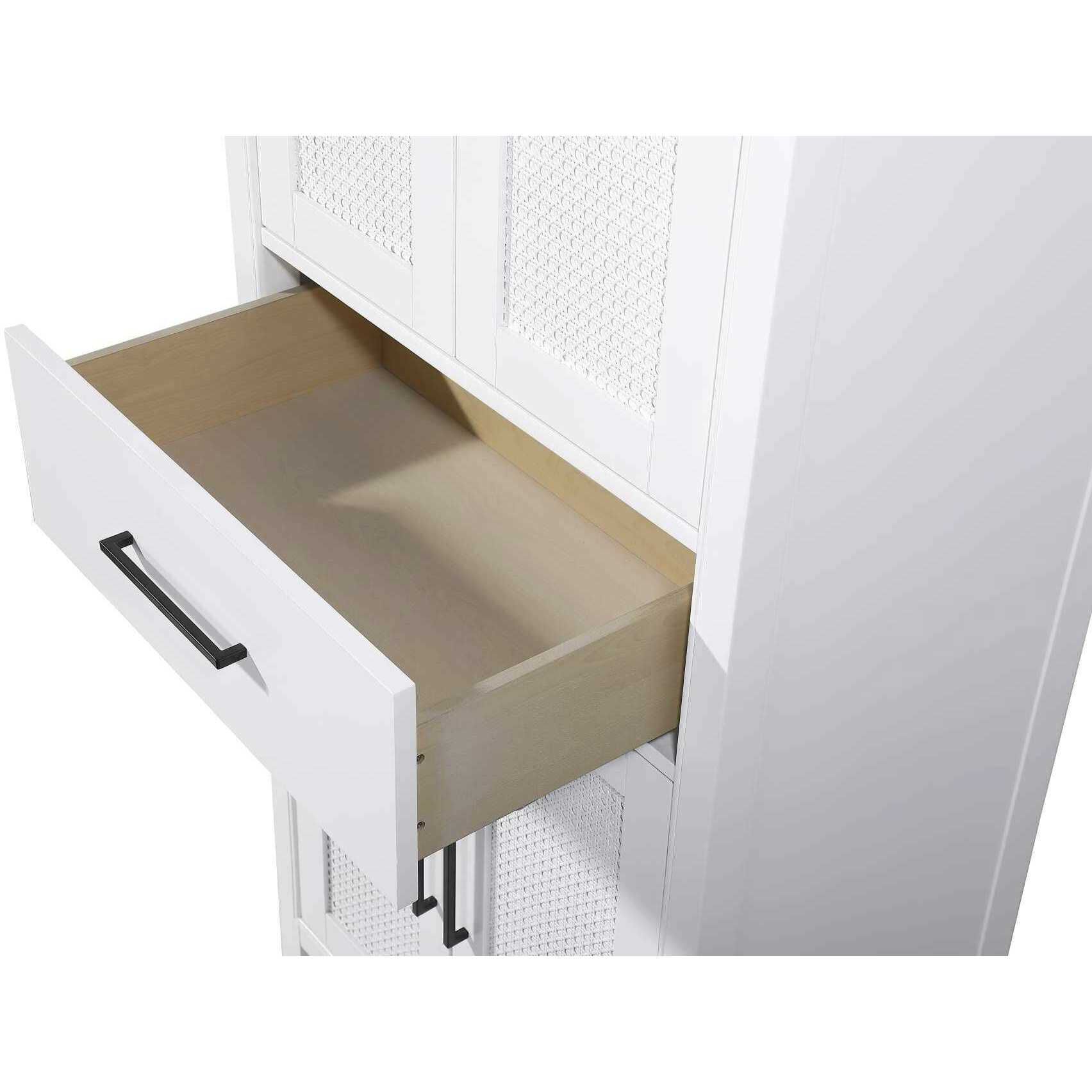 Alina White Bathroom Storage Cabinet