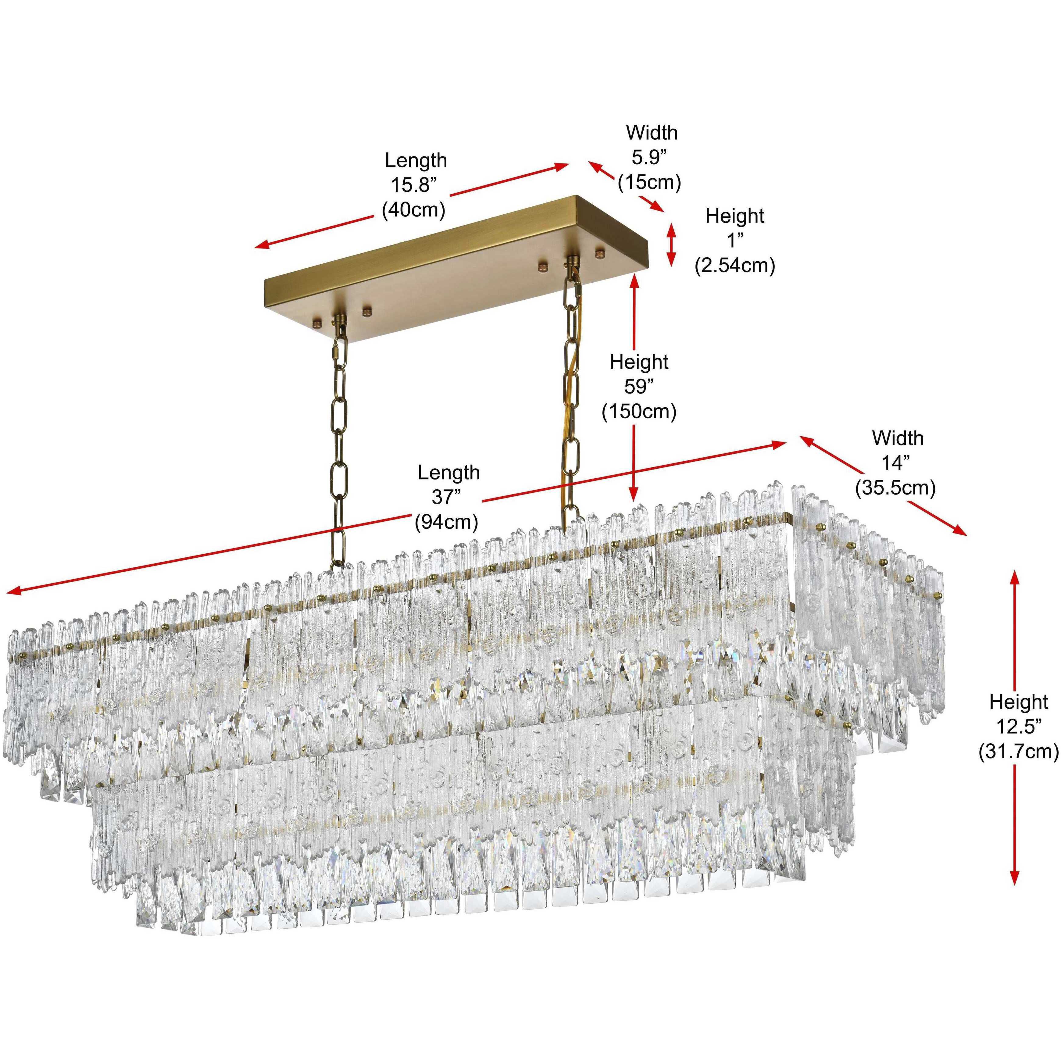 Emilia 6 Light 14 inch Satin Gold Chandelier Ceiling Light