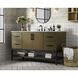 Lennox 60 X 34 inch Chestnut Brown Bathroom Vanity Cabinet