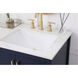 Aubrey 60 X 22 X 34 inch Blue Vanity Sink Set