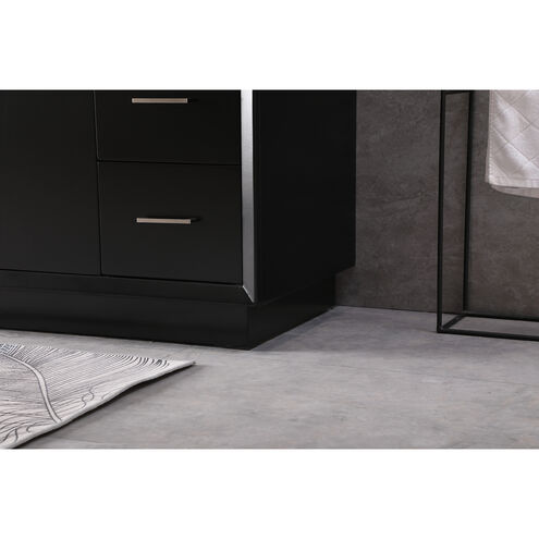 Hayes 54 X 22 X 35 inch Black Vanity Sink Set