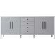 Blakely 84 X 34 inch Grey Bathroom Vanity Cabinet