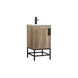 Eugene 19 X 18 X 33.5 inch Natural Oak Vanity Sink Set