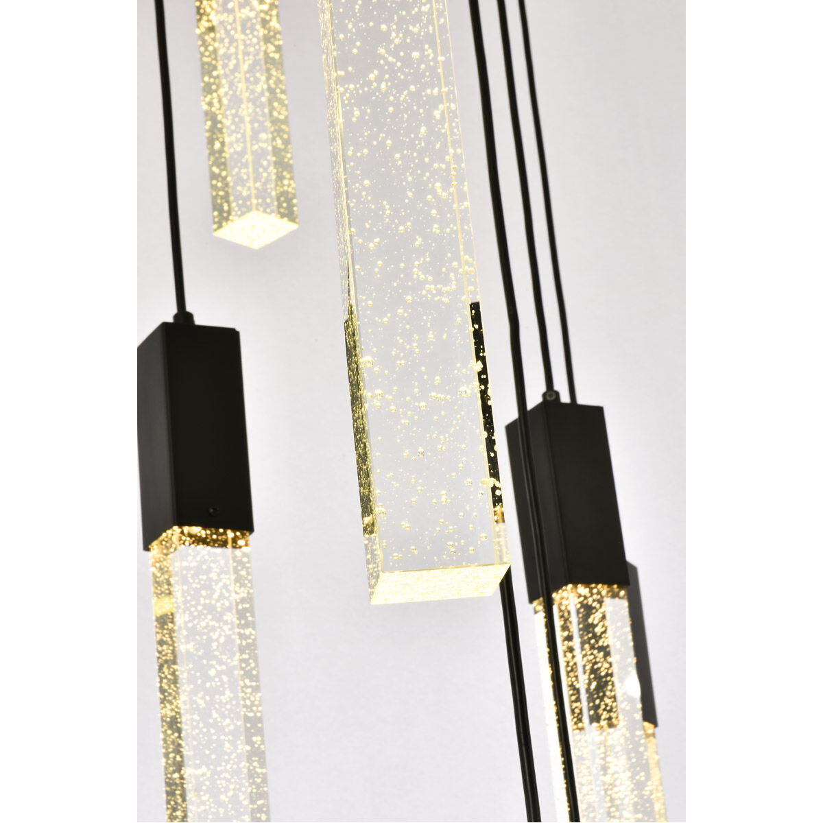 Weston 16 Light 36 inch Black Pendant Ceiling Light