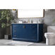 Hayes 60 X 22 X 35 inch Blue Vanity Sink Set