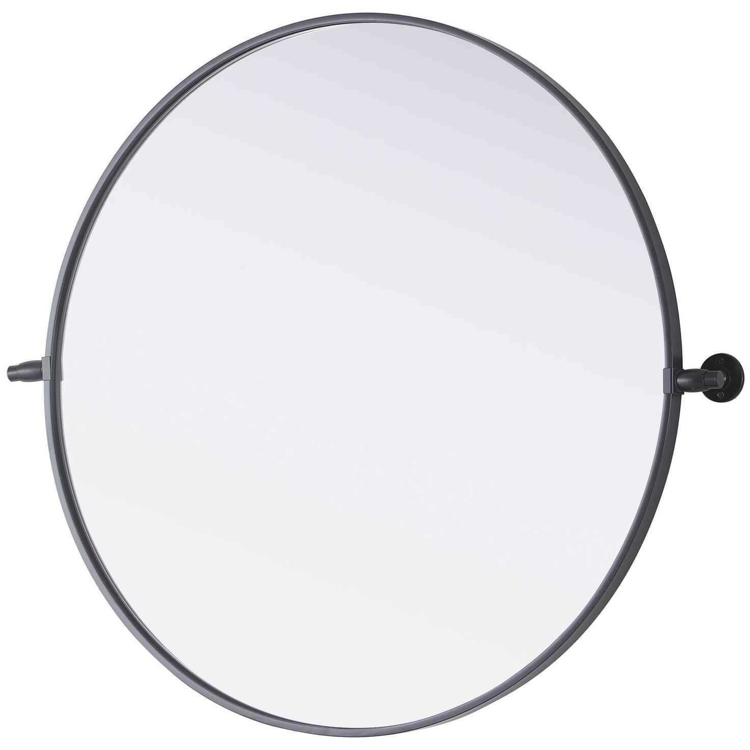 Amoura 30 X 30 inch Black Mirror