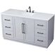 Chase 60 X 34 inch Grey Bathroom Vanity Cabinet