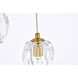 Eren 5 Light 12 inch Gold Pendant Ceiling Light