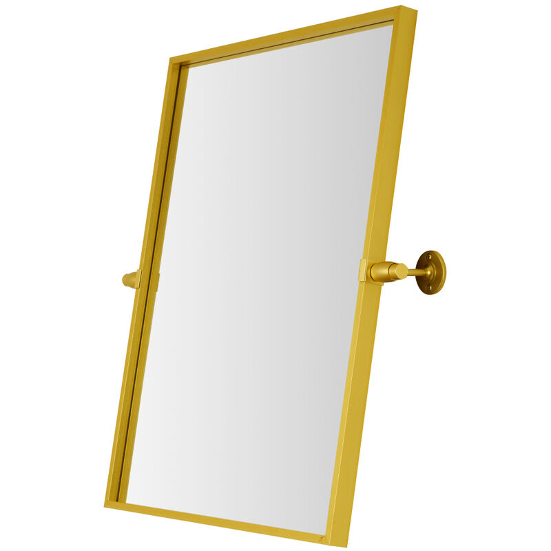 Everly 24 X 20 inch Gold Mirror