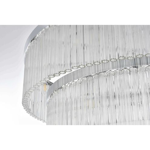 Harlow 28 Light 40 inch Chrome Chandelier Ceiling Light