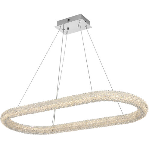 Bowen 1 Light 18 inch Chrome Chandelier Ceiling Light