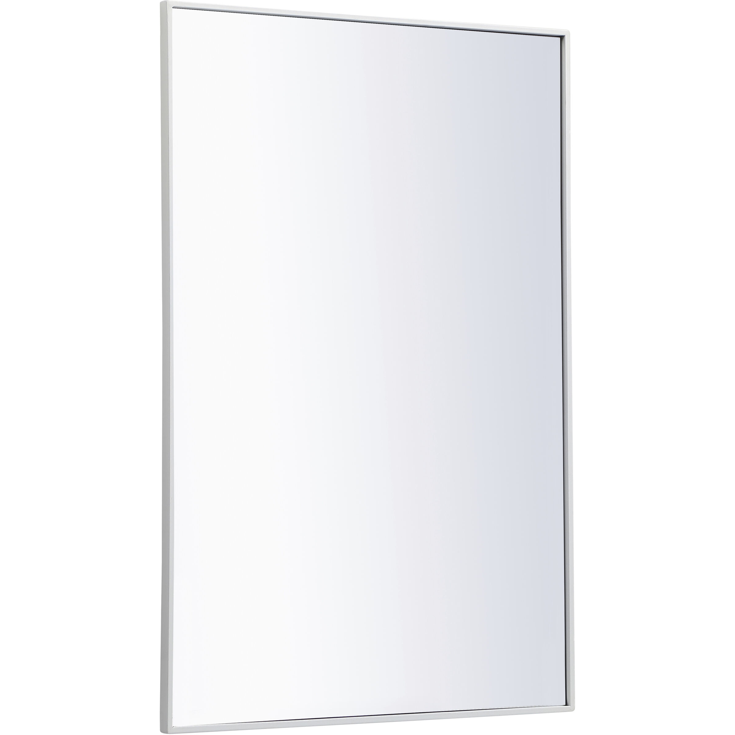 Monet 42 X 28 inch White Wall Mirror