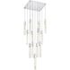 Aurora 13 Light 26 inch Chrome Pendant Ceiling Light