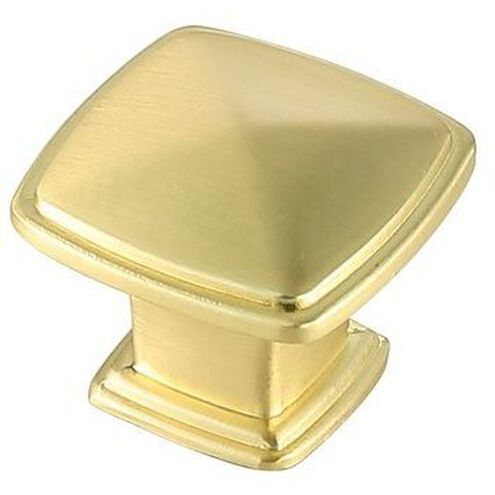 Marcel Brushed Gold Hardware Cabinet Knob, Set of 10