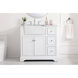 Franklin 36 X 22 X 35 inch White Bathroom Vanity Cabinet