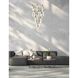 Aurora 25 Light 42 inch Satin Gold Chandelier Ceiling Light