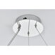 Bowen 1 Light 24 inch Chrome Chandelier Ceiling Light