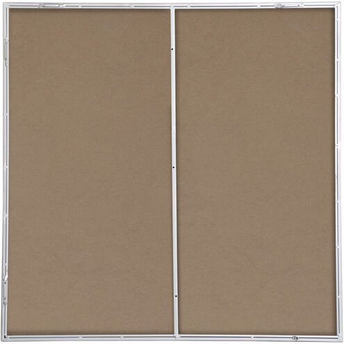 Monet 36 X 36 inch Silver Wall Mirror