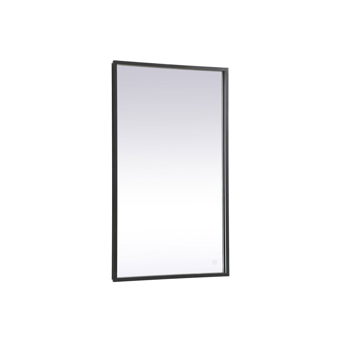Pier 30 X 24 inch Black LED Mirror