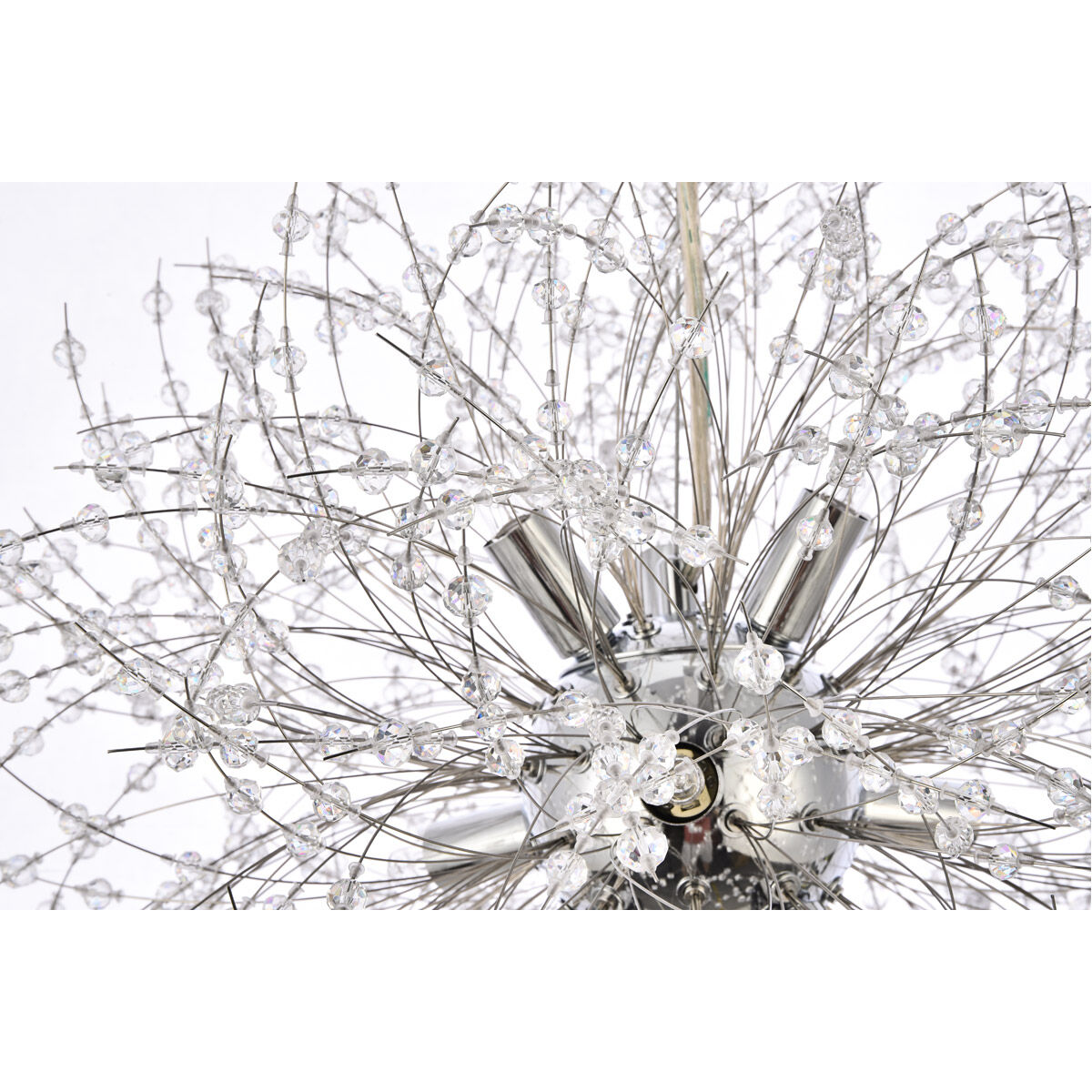 Solace 9 Light 18 inch Chrome Pendant Ceiling Light