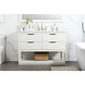 Larkin 48 X 22 X 34 inch White Vanity Sink Set