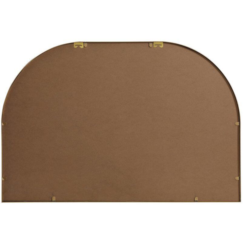Blaire 36 X 24 inch Brass Mirror