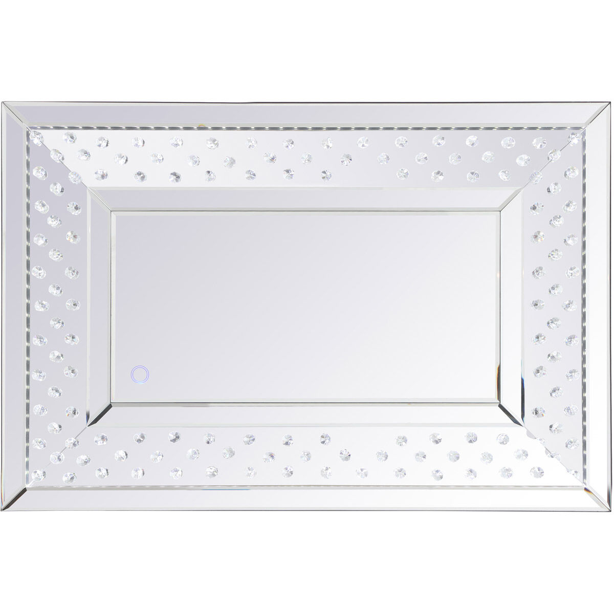 Floating crystal led mirror store