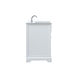 Franklin 42 X 22 X 35 inch White Bathroom Vanity Cabinet