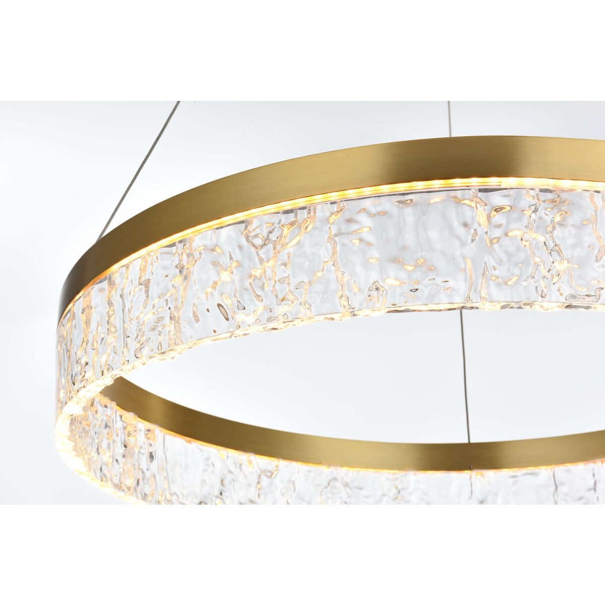 Linden 1 Light 22 inch Satin Gold Chandelier Ceiling Light