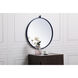 Eternity 21 X 21 inch Blue Wall Mirror