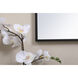 Monet 28 X 18 inch Black Wall Mirror