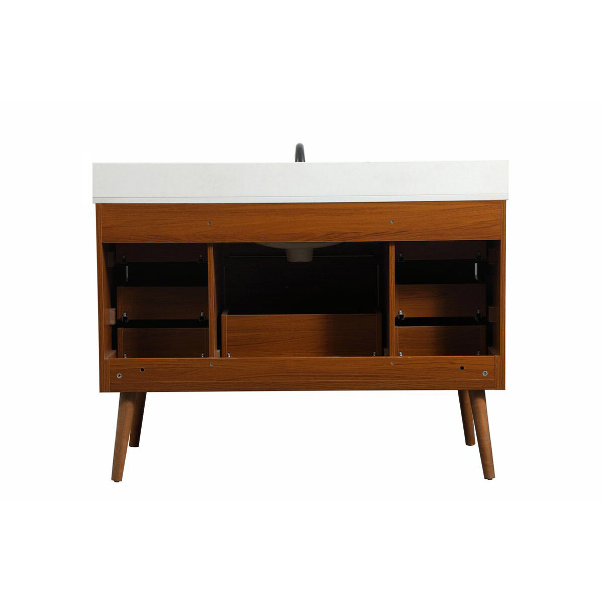 Boise 48 X 22 X 34 inch Teak Vanity Sink Set