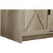 Austin 60 X 34 inch Natural Oak Bathroom Vanity Cabinet