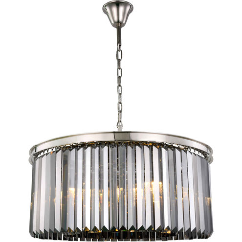 Sydney 8 Light 32 inch Polished Nickel Chandelier Ceiling Light, Urban Classic