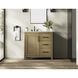 Alina 36 X 34 inch Linen Oak Bathroom Vanity Cabinet