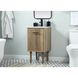 Cyrus 19 X 18 X 33.5 inch Natural Oak Vanity Sink Set