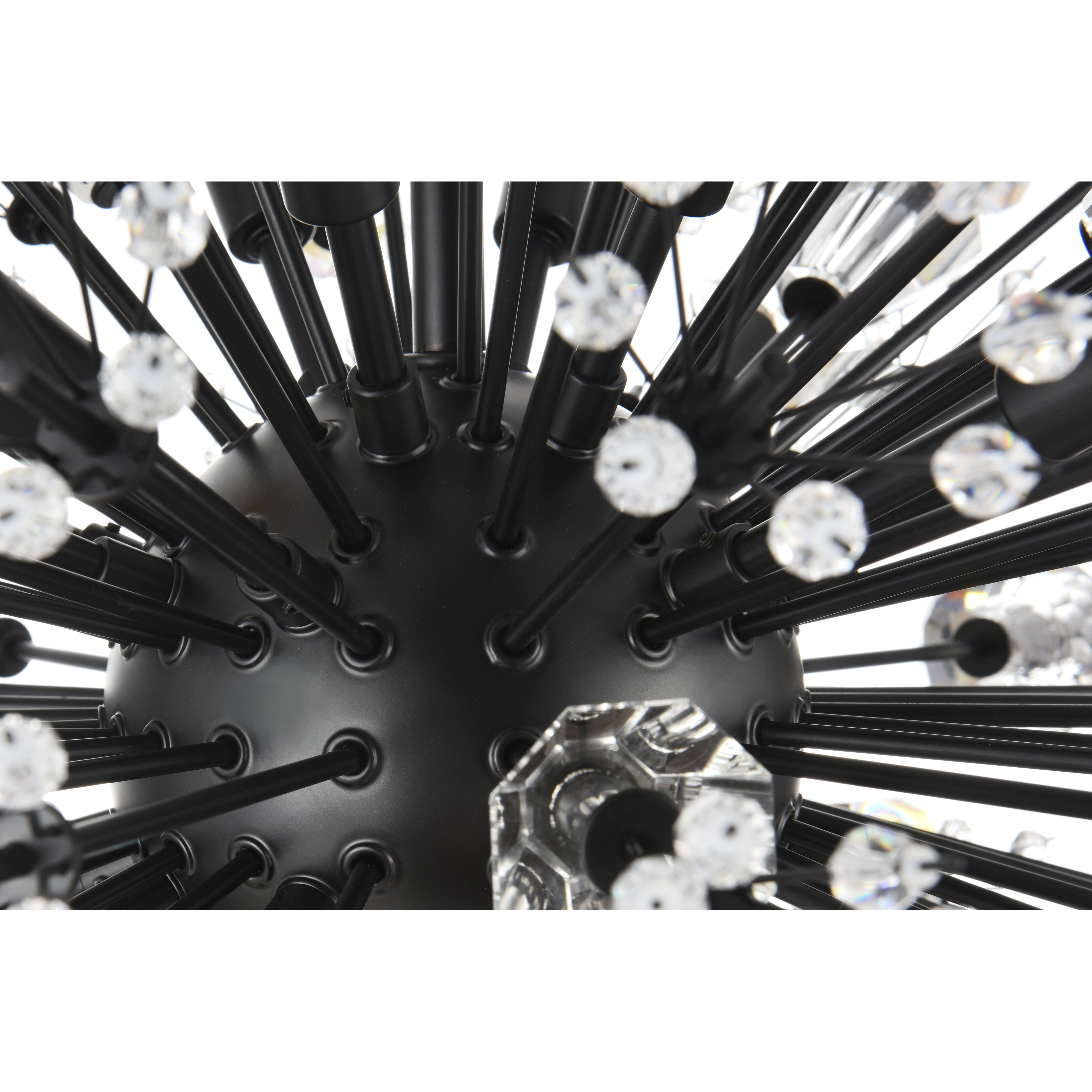 Vera 24 Light 36 inch Black Pendant Ceiling Light