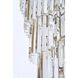 Sydney 58 Light 48 inch Satin Gold Chandelier Ceiling Light