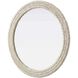 Marlowe 36 X 36 inch Linen White Mirror