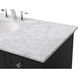 Clarence 48 X 22 X 35 inch Black Vanity Sink Set