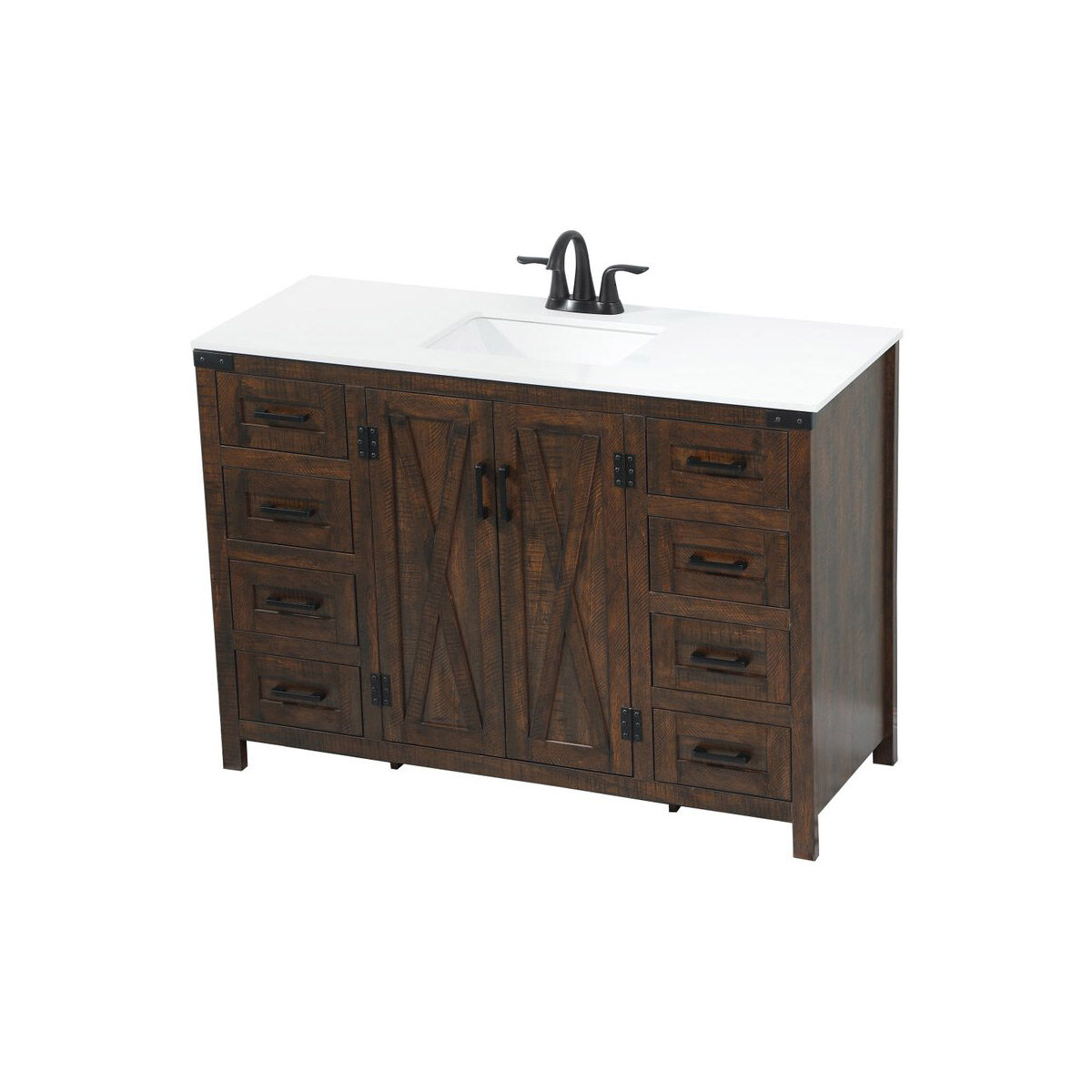 Grant 48 X 19 X 34 inch Expresso Vanity Sink Set in Not Included