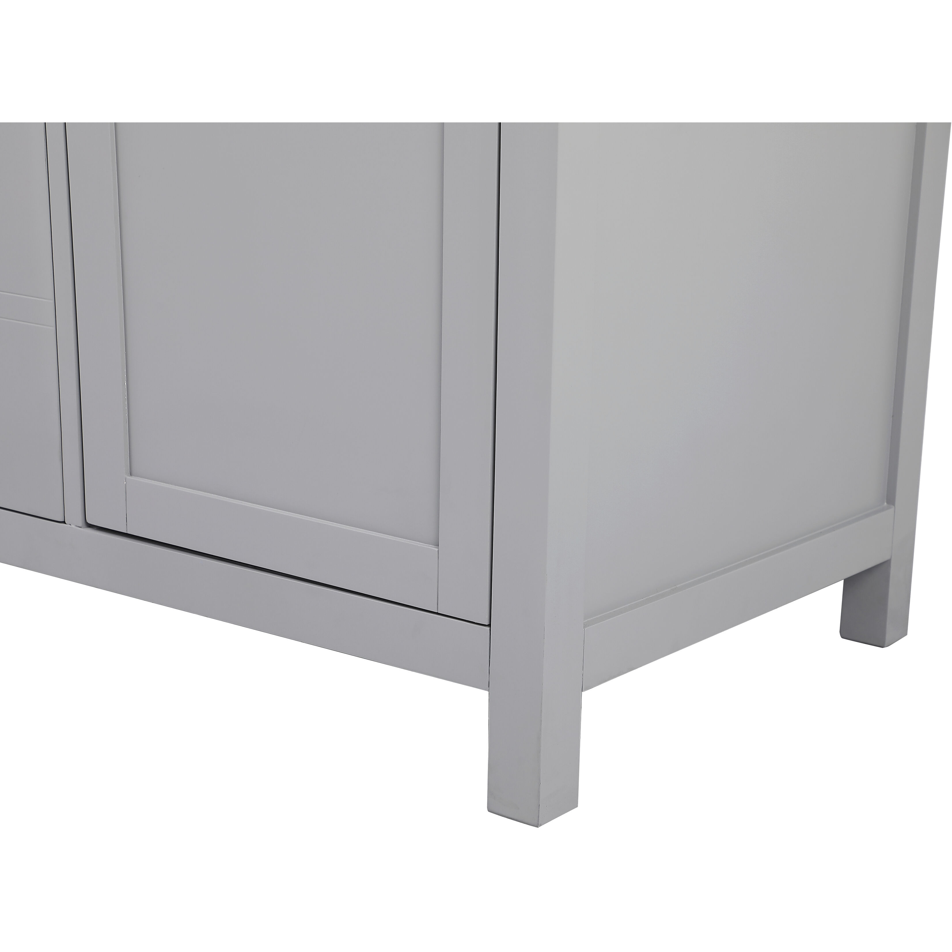 Lewis 54 X 22 X 34 inch Grey Vanity Sink Set