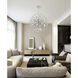 Vera 18 Light 32 inch Chrome Pendant Ceiling Light