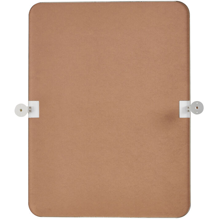 Everly 32 X 24 inch Silver Mirror