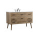 Boise 48 X 22 X 33.5 inch Natural Oak Vanity Sink Set in Not Included