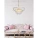 Emilia 8 Light 25 inch Satin Gold Chandelier Ceiling Light