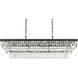 Josephine 17 Light 16 inch Black Chandelier Ceiling Light