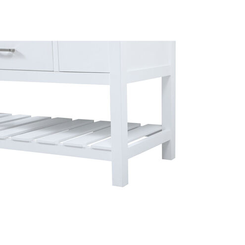 Clement 48 X 22 X 34 inch White Bathroom Vanity Cabinet